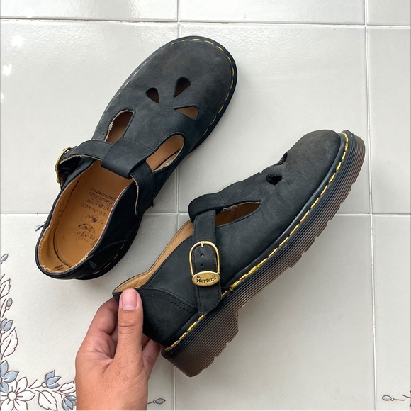 Dr. Martens Shoes - Dr. Martens Black Mary Jane Shoes